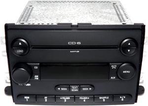 2006-13 Ford Fusion & More Car Radio AM FM 6 CD mp3 Player - 6E5T-18C815-AL