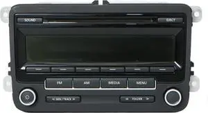 2011-2016 Volkswagen Beetle Jetta Passat AM FM CD Radio Code Included 1K0035164D