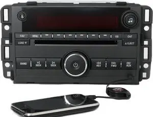2007-08 Pontiac Torrent AM FM Radio 6 Disc CD w mp3 & Auxiliary Input - 15945860
