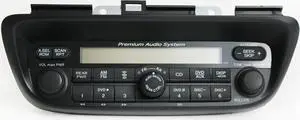 Honda Odyssey 2005-10 AM FM CD DVD Receiver 39100-SHJ-A910 Face 1PU5