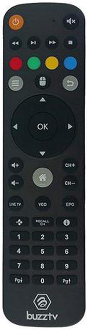 BuzzTV IPTV XPL 1000 | XPL2000 & XPL 3000 | Factory Replacement Remote Control RCU