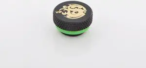 Bitspower G1/4" Stop Fitting V2, Matte Black