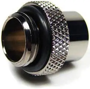 Bitspower G1/4" Anti-Cyclone Adapter, Black Sparkle