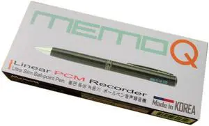 Pen Voice Recorder OLED LCD, VOS, Ultra-Slim (11.4mm) 
USB2.0
