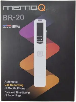 4GB Auto Call Recorder Bluetooth 2 in 1 Smart Phone Voice Recorder Hands Free