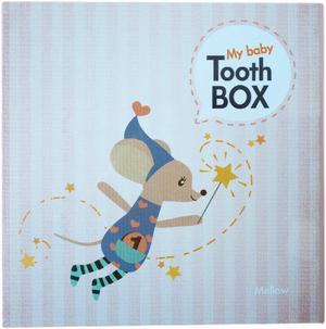 Tooth Fairy Baby Tooth Box Organizer Baby Album Tooth Case Baby Gift Kids Tooth Storage