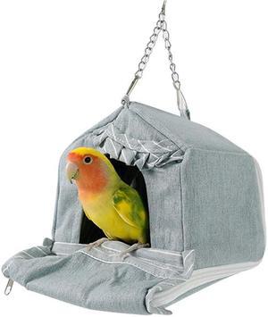 Frill Terrace Bird House, Birds Bed, Parrot Bed, Birds Nest, House for Small Animals, Bird Supplies