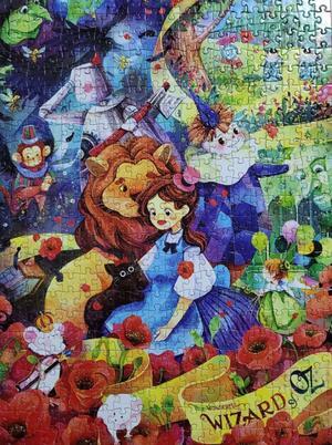 Fairy Tale The Wizard of Oz, Dorothy Artistic Jigsaw Puzzle Kids & Adults 500 Pieces