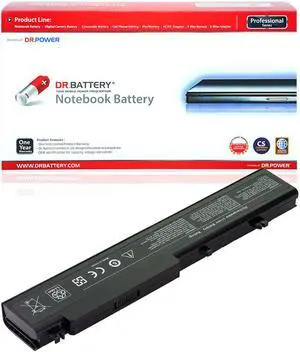 DR. BATTERY - Replacement for Dell Vostro 1710 / 1710N / 1720 / V1710 / V1720 / T117C / T118C / Y026C / Y027C / Y028C / Y029C / 312-0740 / 312-0741 / 312-0894 / 451-10611 / 451-10612 / G278C