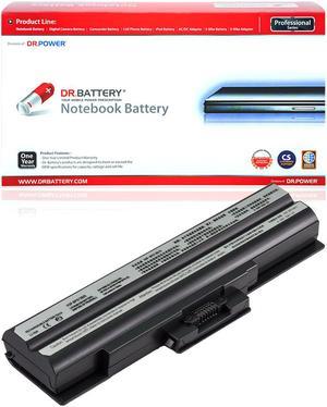 DR. BATTERY - Replacement for Sony VAIO VGN-AW / VGN-AW190 / VGN-BZ / VGN-BZ561 / VGN-CS / VGN-CS390 / VGN-FW / VGN-FW235J / H / VGN-FW290 / VGN-FW390 / VGN-FW490 CTO / B / VGP-BSP13