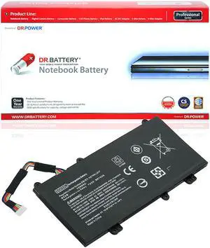 DR. BATTERY - Replacement for HP Envy 17t-U000 / 17-U011NR / 17-U163CL / 17-U177CL / M7-U109DX / 849048-421 / 849314-850 / 849315-856 / HSTNN-LB7E / HSTNN-LB7F / SG03XL / TPN-I126  [11.55V / 61.6Wh]