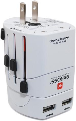 SKross World Travel Adapter Charger 2Pole EVO USB 1.302101