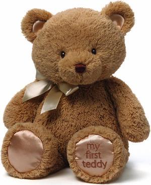 My 1st Teddy Tan 15" - Stuffed Animals for Baby by GUND (4043978)