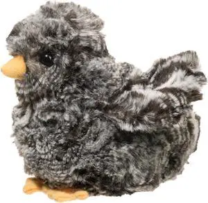 Black Multi Chick 4 inch - Stuffed Animal by Douglas Cuddle Toys (1515)