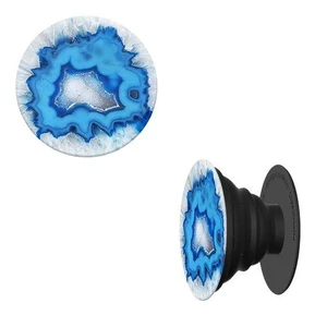 Popsocket Phone Grip & Stand - Ice Blue Agate - Accessory by PopSockets 101447 Popsocket Phone Grip & Stand - Ice Blue Agate - Accessory by PopSockets 101447