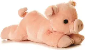 Aurora® - Small Pink Mini Flopsie - 8" Percy - Adorable Stuffed Animal