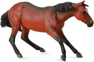 Breyer CollectA Series Bay Quarter Stallion Model Horse