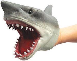 Shark Hand Puppet (Rubber) - Puppet by Schylling (SHP)
