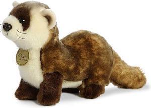 Aurora® - Medium Brown Miyoni® - 10.5" Black Footed Ferret - Adorable Stuffed Animal