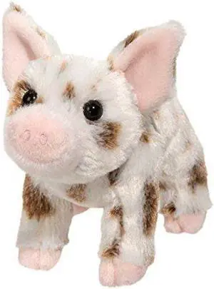 Yogi Brown Spotted Pig 7 inch - Stuffed Animal by Douglas Cuddle Toys (1540)