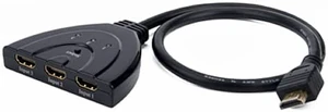 HD1831 3-Port HDMI Switch with Pigtail Cable HD1831 3-Port HDMI Switch with Pigtail Cable