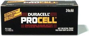 DURACELL Procell PC1500 1.5V AA Alkaline Battery, 24-box