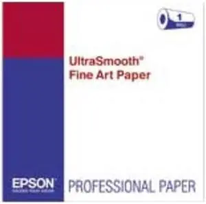 Epson Fine Art Paper - 24 X 50 Ft - 250 G/m - Smooth - 90