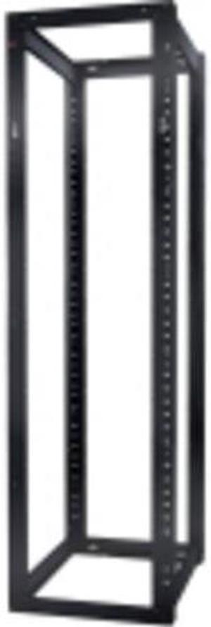 Schneider AR204A Electric NetShelter 4 Post Open Frame Rack 44U #12-24 Threaded Holes