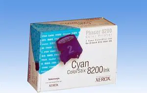 Xerox Colorstix Cyan Solid Ink Stick For 8200 - Cyan -