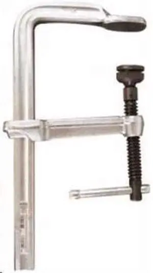 BESSEY GSM20 7 1/2 in Bar Clamp, Forged Steel Handle and 4 3/4 in Throat Depth