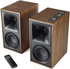 Klipsch Heritage Wireless The Fives Walnut Home Audio Speaker Pair