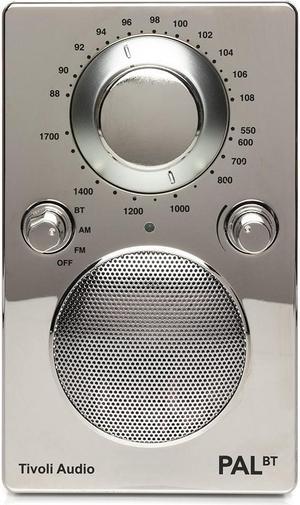 Tivoli PALBTCHROME PAL Portable Bluetooth Radio  Chrome