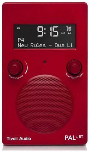 Tivoli PALBTRED PAL Portable Bluetooth Radio  Red