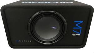 Memphis Audio M7E12S1 Single 12 inch M7 Loaded Subwoofer Enclosure