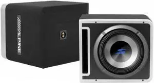 Alpine S2-SB10V 10 Halo S-Series Preloaded Subwoofer Enclosure with ProLink