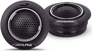 Alpine S2-S80C S-Series 8 Component 2-Way Speaker System