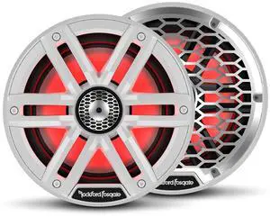 Rockford Fosgate M2-65 6.5" Color Optix Marine 2-Way Speakers - White