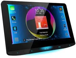 JVC KW-Z1001W 10.1" HD Floating Digital Media Receiver (does not play discs) (KWZ1001W)