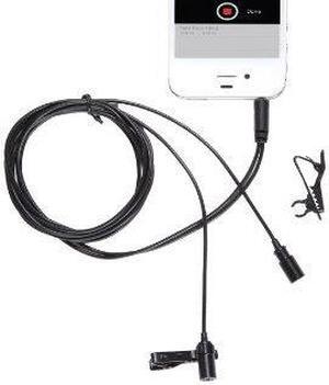Movo PM20 Dual-Headed Lavalier Lapel Clip-on Omnidirectional Condenser Microphone (for Dual Mono or Stereo Recording) for Apple iPhone, iPad, iPod Touch, Android and Windows Smartphones