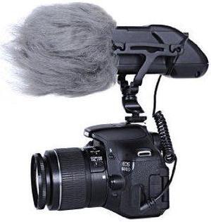 Movo VXR500 HD Professional Condenser X/Y Stereo Video Microphone for DSLR Video Cameras (Metal Body)