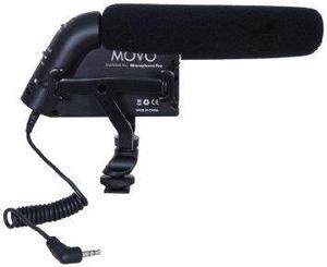 Movo VXR5000-PRO HD Condenser Prosumer Video Microphone for DSLR Video Cameras with High Pass Filter & Audio Level Control (Aluminum Body)