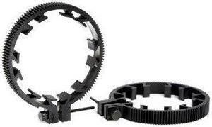Movo FR3 Adjustable 3-Piece Follow Focus Ring Gear Set - Includes 65mm, 75mm and 85mm Lens Rings (Standard 32 pitch - 0.8 mod)