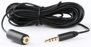 Movo PM10EC6 20-foot (6m) TRRS Female 3.5mm to TRRS Male 3.5mm Microphone Extension Cable for Smartphones