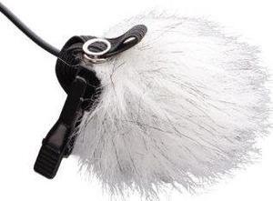 Movo WS10n Universal Furry Outdoor Microphone Windscreen Muff for All Lavalier Microphones Including Movo, Shure, Rode, Sony, Audio-Technica & More! (5 PACK)