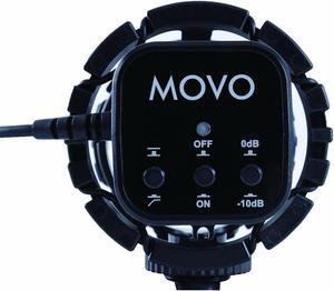 Movo X/Y Stereo Condenser Video Microphone for Canon EOS 1D-X MK I&II, 5D MK I, II, III, 5DS R, 6D, 7D MK I+II, 60D, 70D, Digital Rebel T6S, T6i, T5i, T4i, T3i, T2i DSLR Cameras