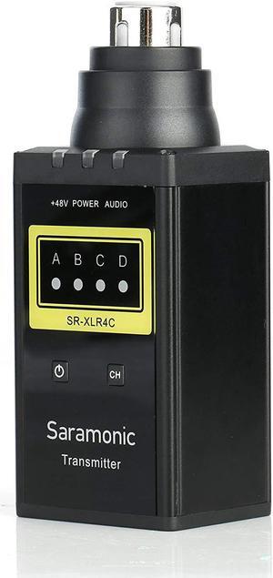 Saramonic SR-XLR4C 4 Channel VHF Wireless XLR Plug-in Microphone Transmitter for the SR-WM4C Wireless System