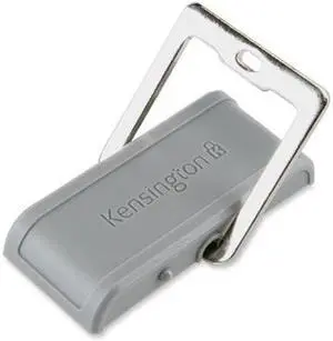 Kensington KMW64613 Cable Anchor- Desk Mount- Built In Security Slot- Gray