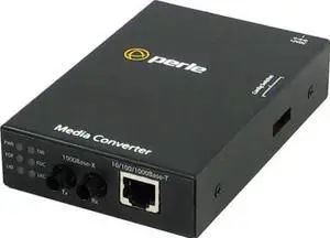 Perle S-1110-XT 10/100/1000 to Fiber Industrial Temperature Media Converter