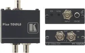 KRAMER ELECTRONICS 1:2 COMPOSITE VIDEO DISTRIBUTION AMPLIFIER KRAMER ELECTRONICS 1:2 COMPOSITE VIDEO DISTRIBUTION AMPLIFIER