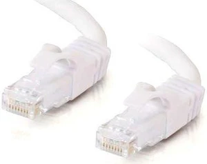 C2G 04244 Cat6 Cable - Non-Booted Unshielded Ethernet Network Patch Cable, White (15 Feet, 4.57 Meters) C2G 04244 Cat6 Cable - Non-Booted Unshielded Ethernet Network Patch Cable, White (15 Feet, 4.57 Meters)
